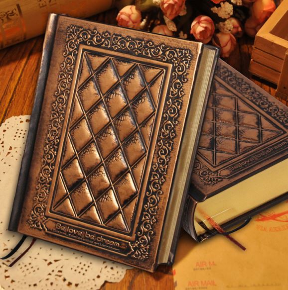 Universal handbook custom pu leather agenda binder planner notebook