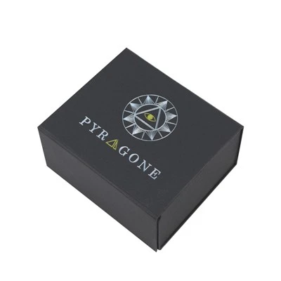 Kotak Kemasan Kado Magnetik Hitam