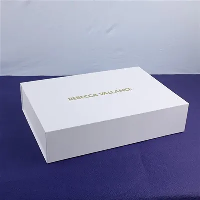 Kotak Hadiah Penutupan Magnetik Putih
