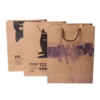 Tas Belanja Brown Paper Custom Branding Bag