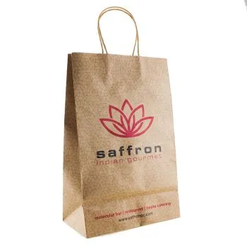 Tas Kertas Kraft Mini Untuk Toko Bahan Makanan
