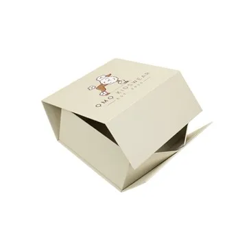 Kotak Pakaian Mewah Custom Printed Foldable Box
